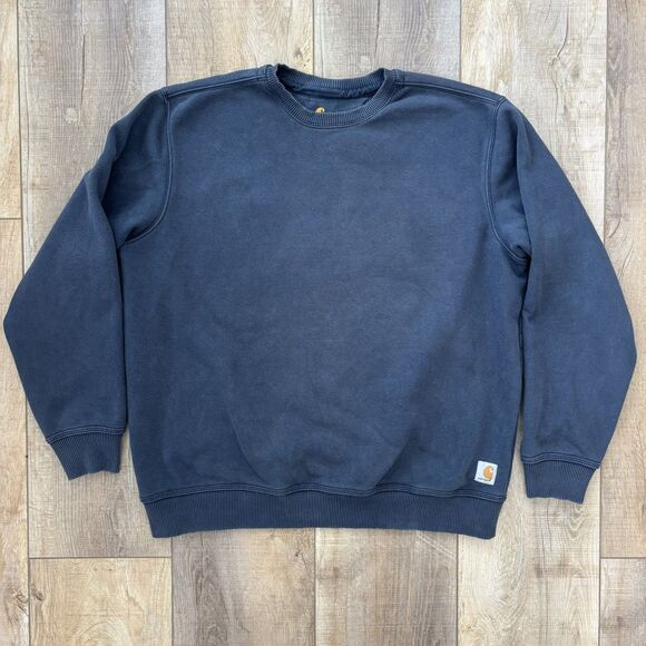 Carhartt Other - Carhartt Original Fit Navy Crewneck Pullover Sweatshirt Size L Gorpcore Workwear